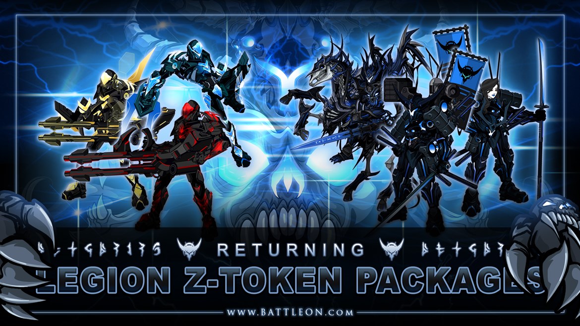Legion Z-Token Packages Have Returned For a Limited Time