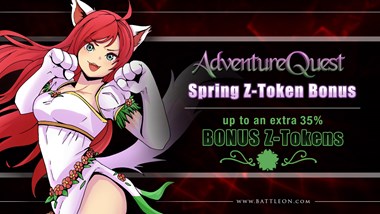 The Spring Z-Token Bonus Final Day!