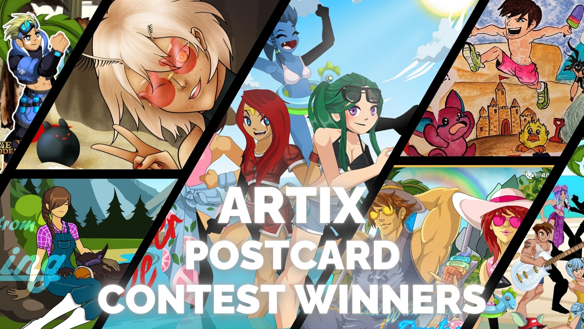 Winners of the Artix Summer Postcard Contest on Artix Entertainment