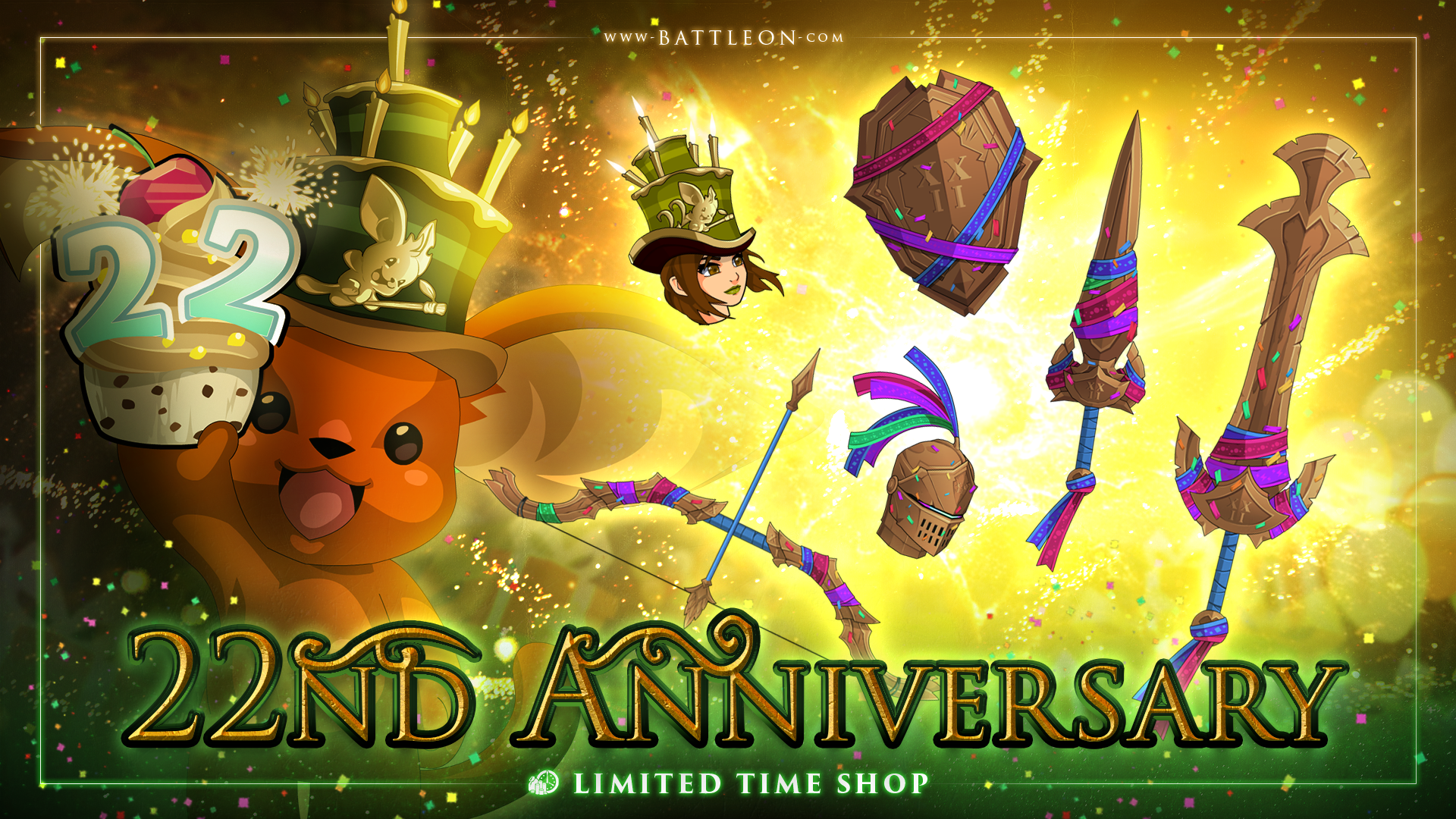 AQ's 22nd Anniversary on Artix Entertainment