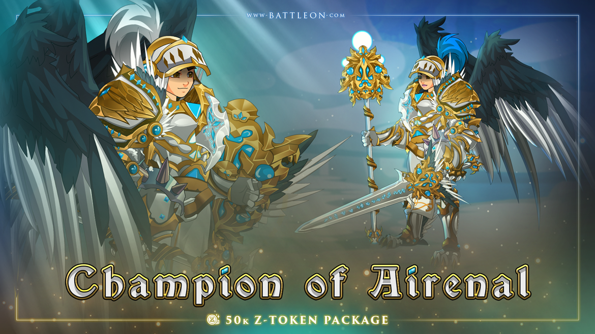 50K Z-Token Package - Champion of Airenal (Update) on Artix