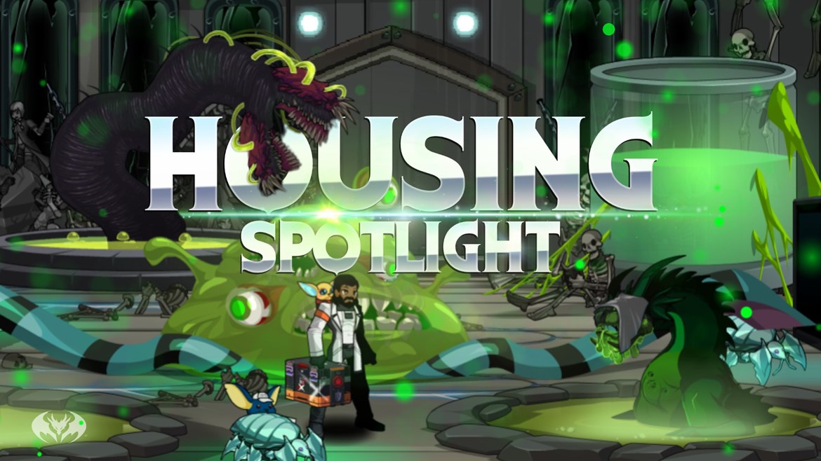 AQW Player Housing Spotlight R0-Y09 Space X Laboratory Roy09