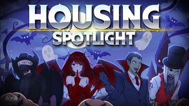 AQW Player Housing Spotlight Lucifer Pumpkin House