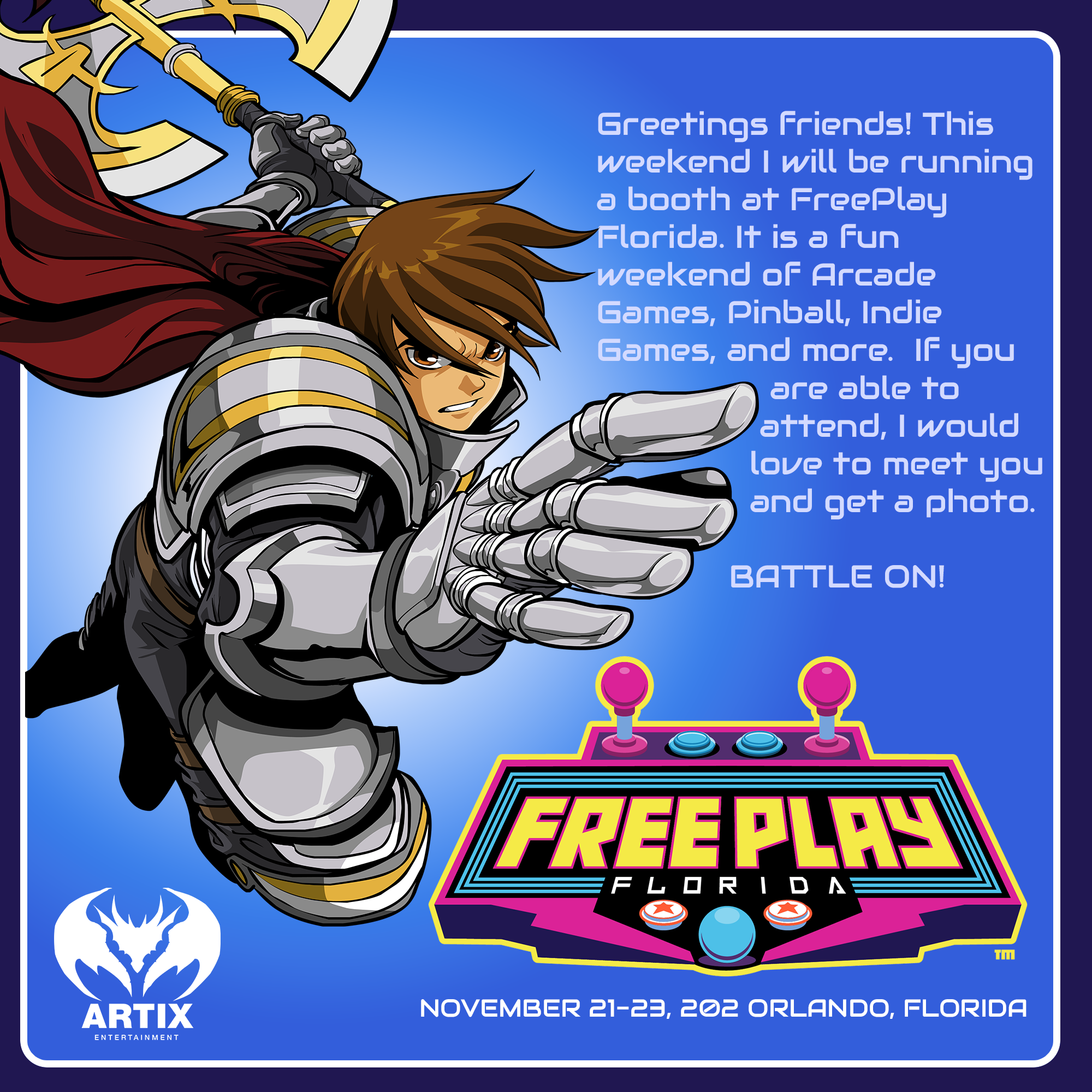 Artix at FreePlay Florida