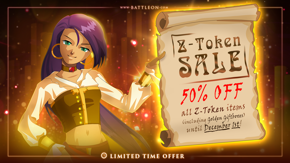 A Realm of Discounts – 50% Off Z-Token Sale is LIVE!