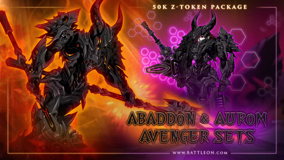 Unleash Dual Destiny - The Abaddon and Aurom Avenger Sets