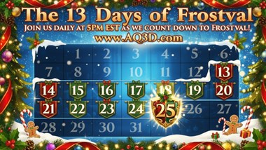 AQ3D 13 Days of Frostval Live Events 2025