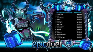 EpicDuel Gifting 2025 Ends
