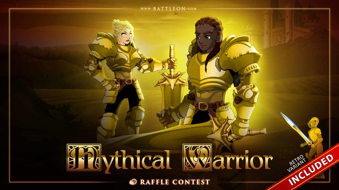 Mythical Warrior Armor Raffle Contest