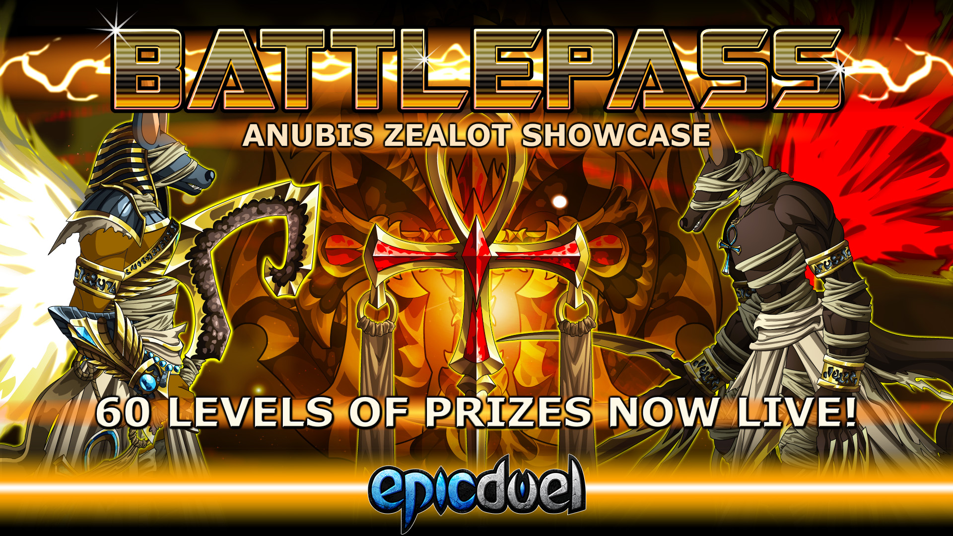 Anubis Zealot Battlepass Is Now Live on Artix Entertainment